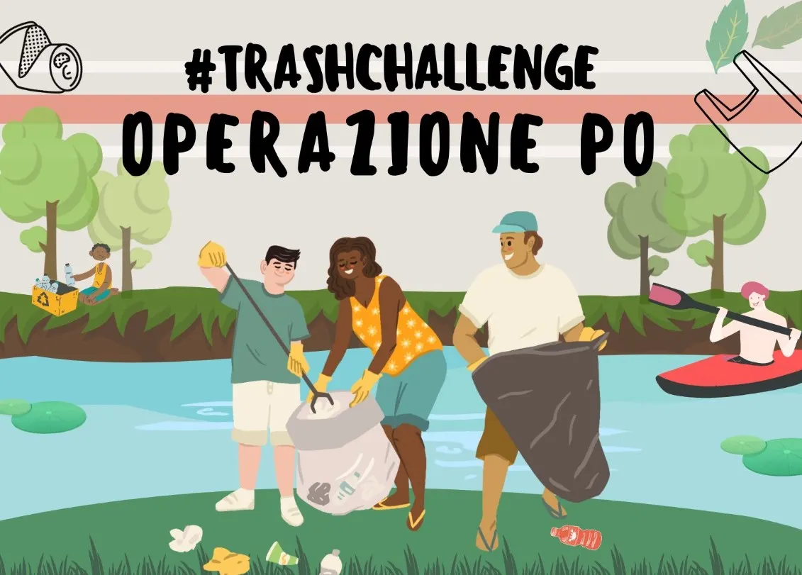 Trashchallenge – Operazione Po 2022